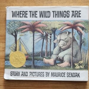 1991 WHERE THE WILD THINGS ARE Reprint w/Dust Cover Like New Condition